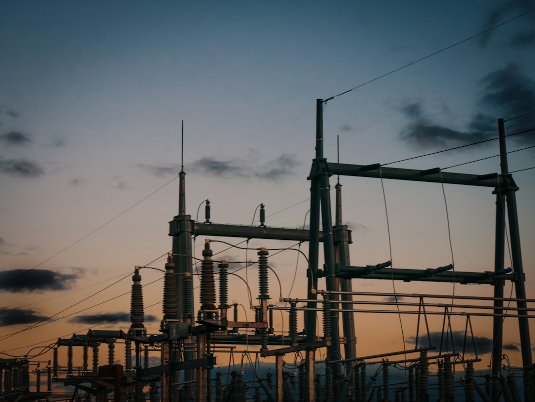 Electric power plant illustrating AI data-center electricity and infrastructure financing