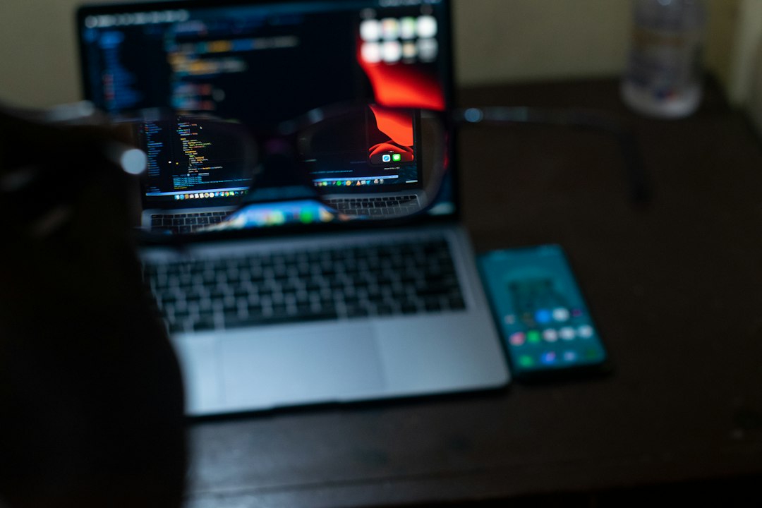 Laptop on a desk illustrating enterprise data governance work